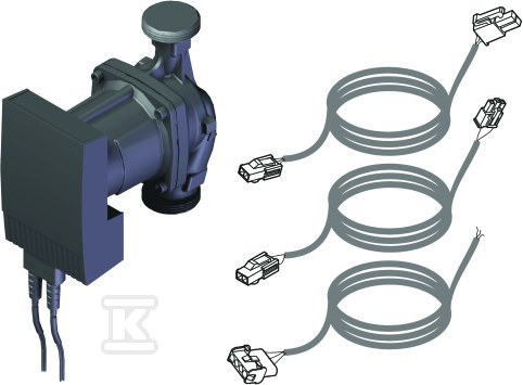 Zestaw pompy WILO PARA 25/1-8 do GSHP - 7622062